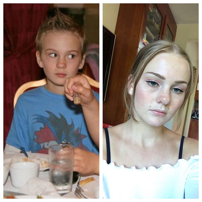 25 People That Went Through Amazing Transformations After Puberty