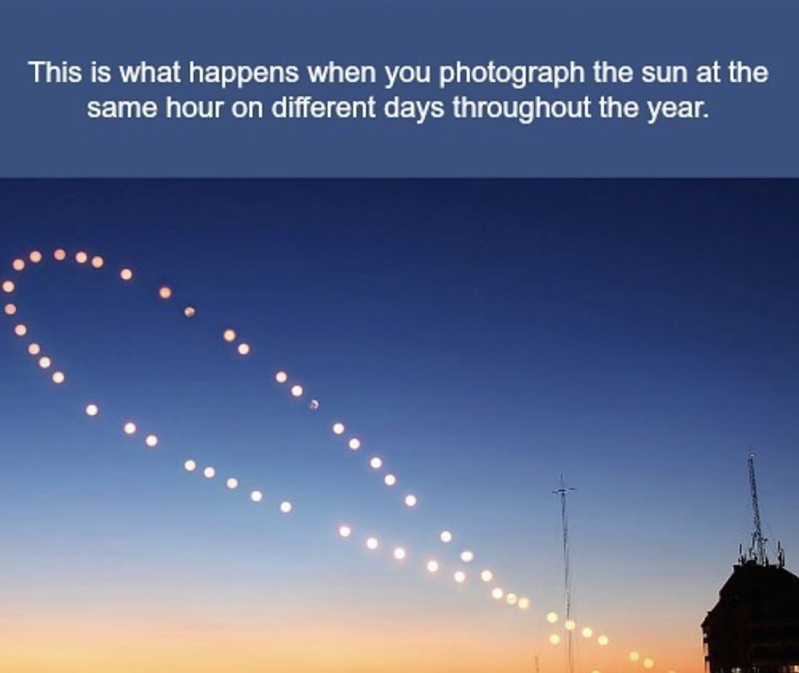 analemma southern hemisphere - This is what happens when you photograph the sun at the same hour on different days throughout the year.