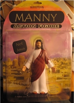 knock off toys funny - Accoli Minis Manny Action Figure Not Jesus
