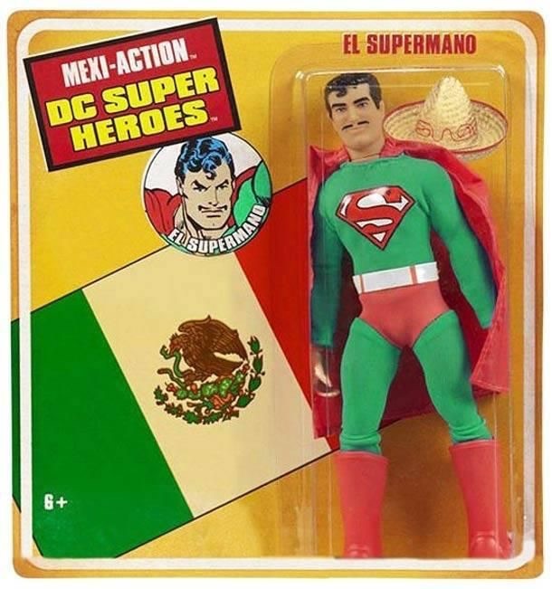 el supermano action figure - El Supermano MexiAction Dc Super Heroes Super