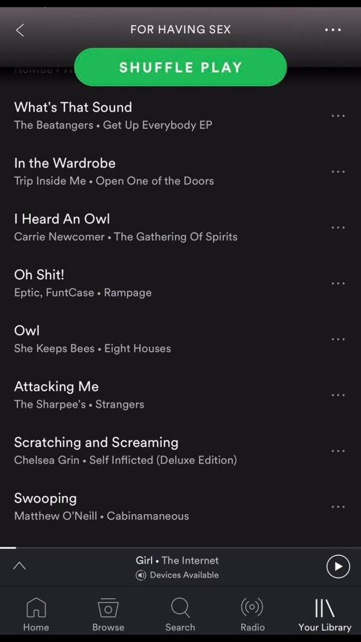 Guy Creates The Ultimate Playlist For Great Sex