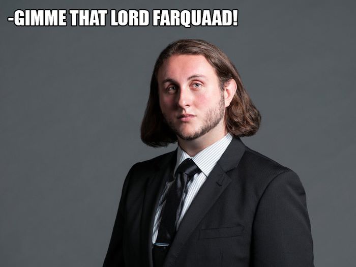 long hair men shit - Gimme That Lord Farquaad!