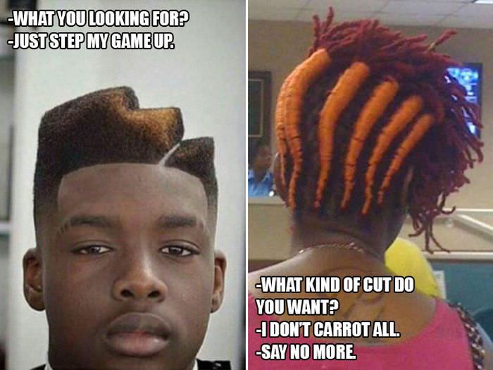 hair barber - What You Looking For? Juststep Mygame Up. You Wwind Of Cut Do What Kind Of Cut Do You Want? I Dont Carrot All. Say No More
