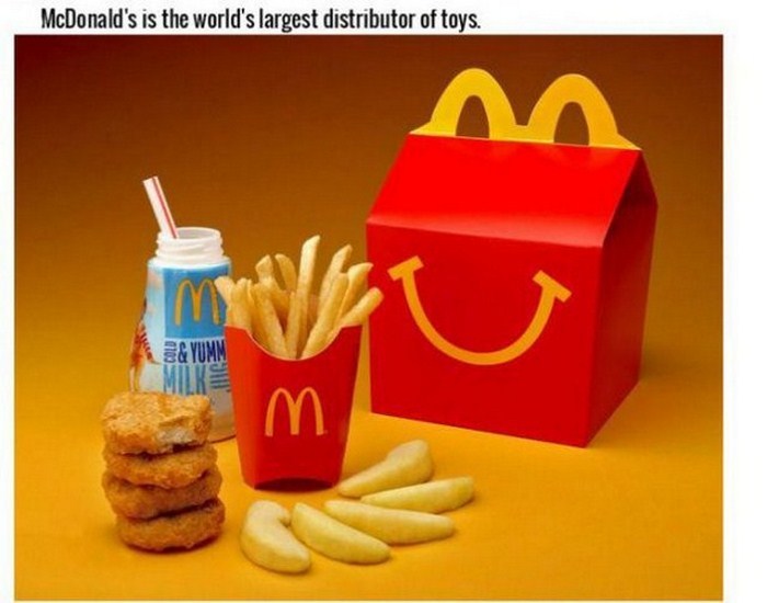 mcdonalds chicken nugget happy meal - McDonald's is the world's largest distributor of toys. & Yumm