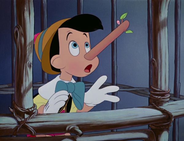If you lie, your nose will grow - To keep them from lying parents used the old Pinocchio story and though you slept alright but not without a lot of tension. You lied and waited long enough to check if your nose grew. To stop you from lying, your parents lied!
