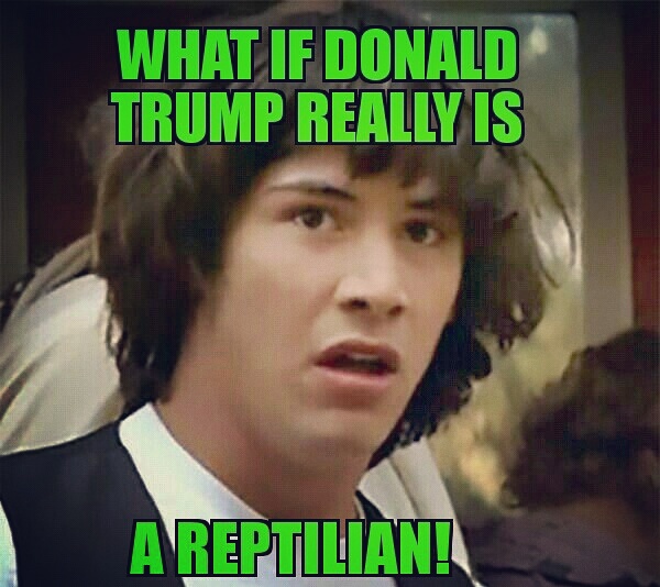 Trump is an Alien Lizard