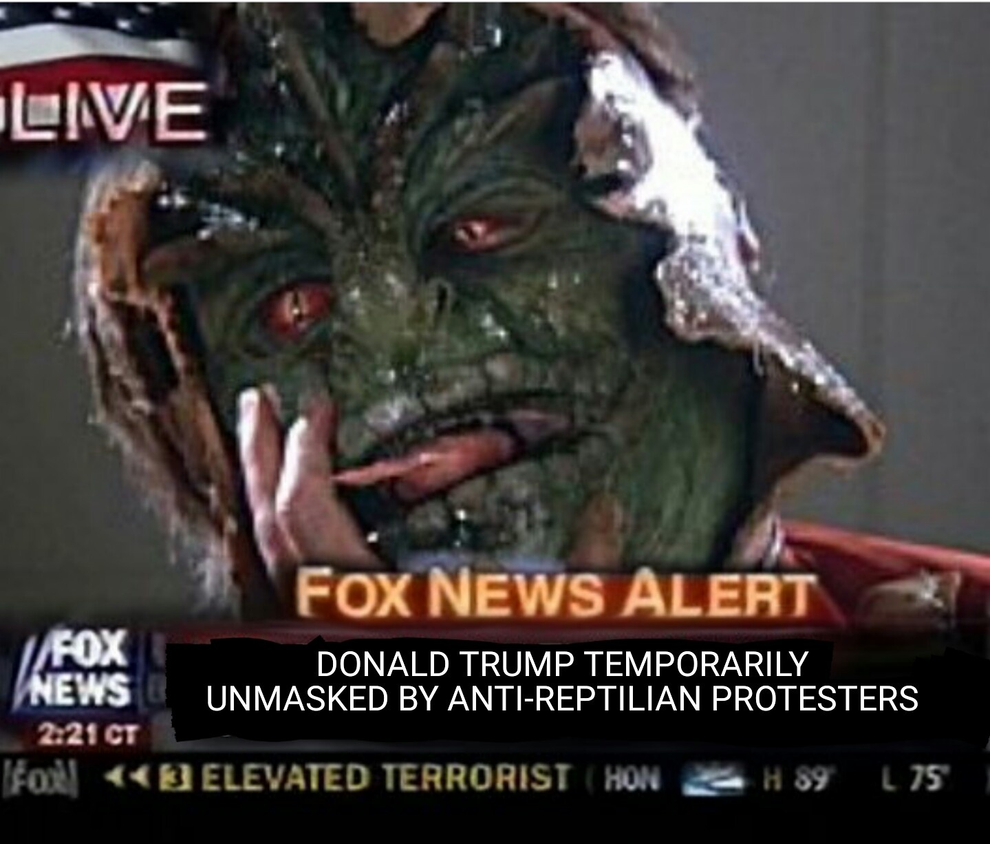 Trump is an Alien Lizard