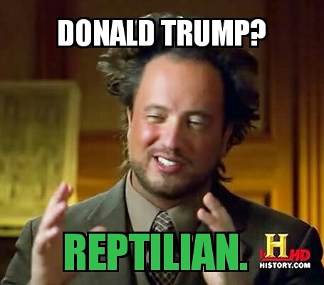 Trump is an Alien Lizard