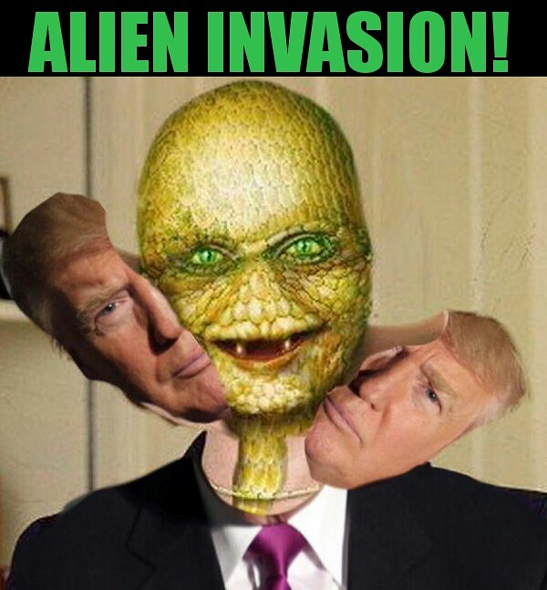 Trump is an Alien Lizard