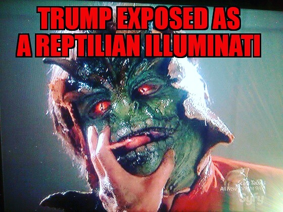 Trump is an Alien Lizard