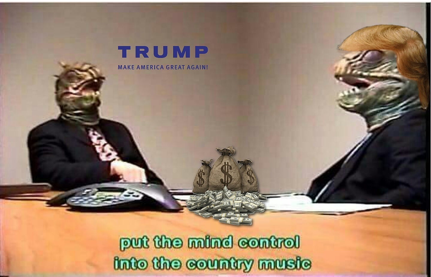 Trump is a REPTILIAN