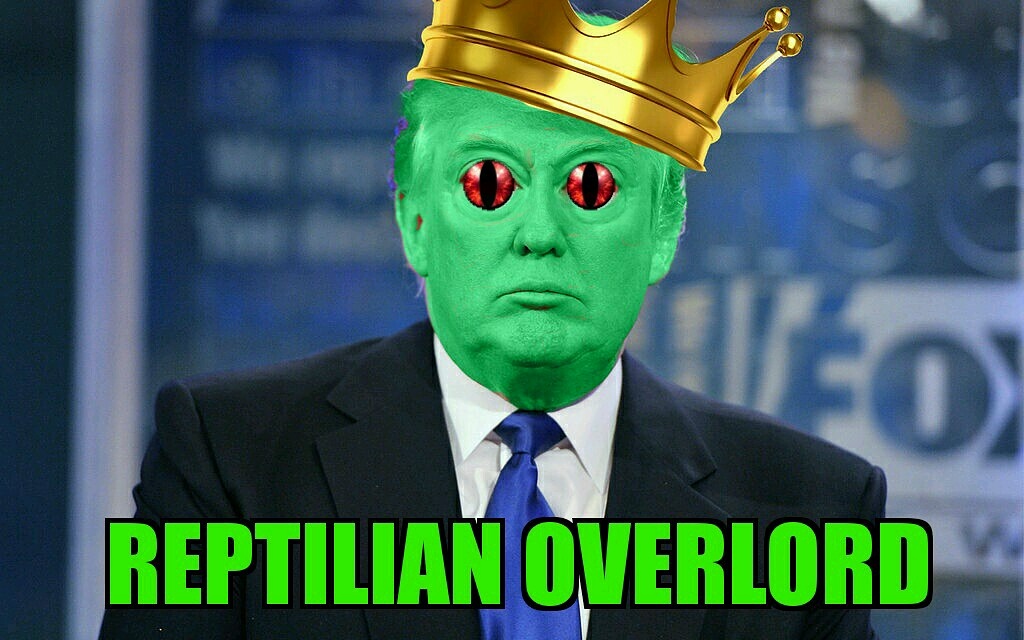 Trump is a REPTILIAN