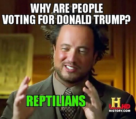 Trump is a REPTILIAN