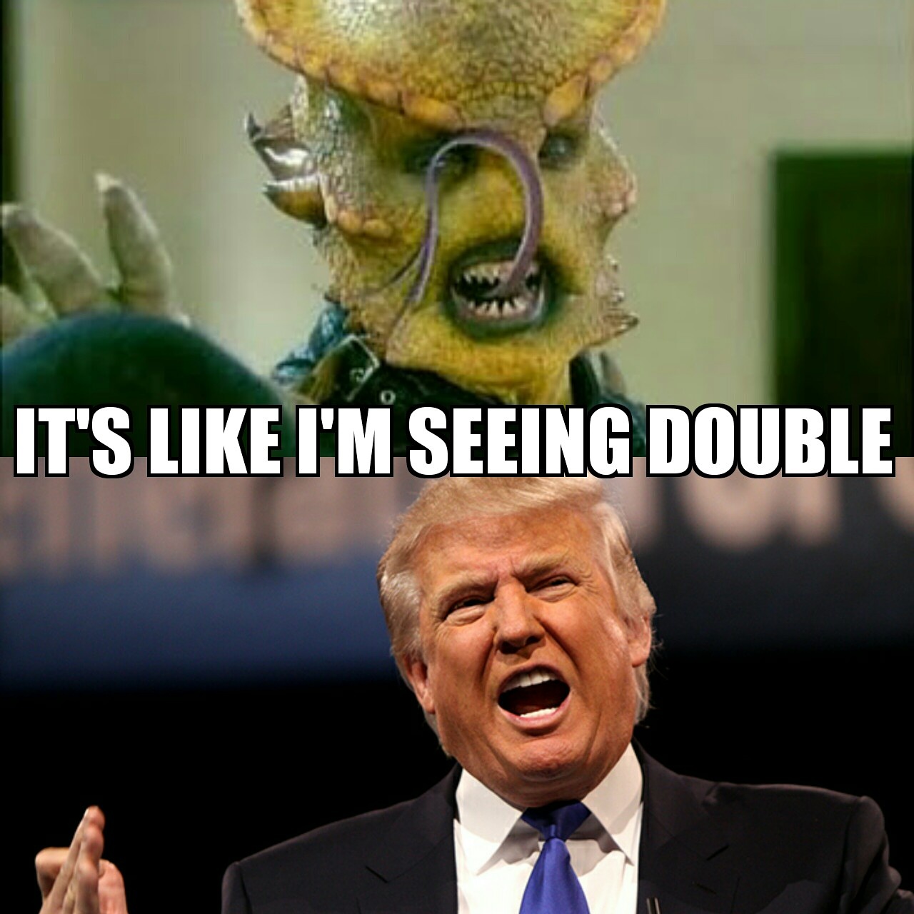 Lizard Trump will conquer us all