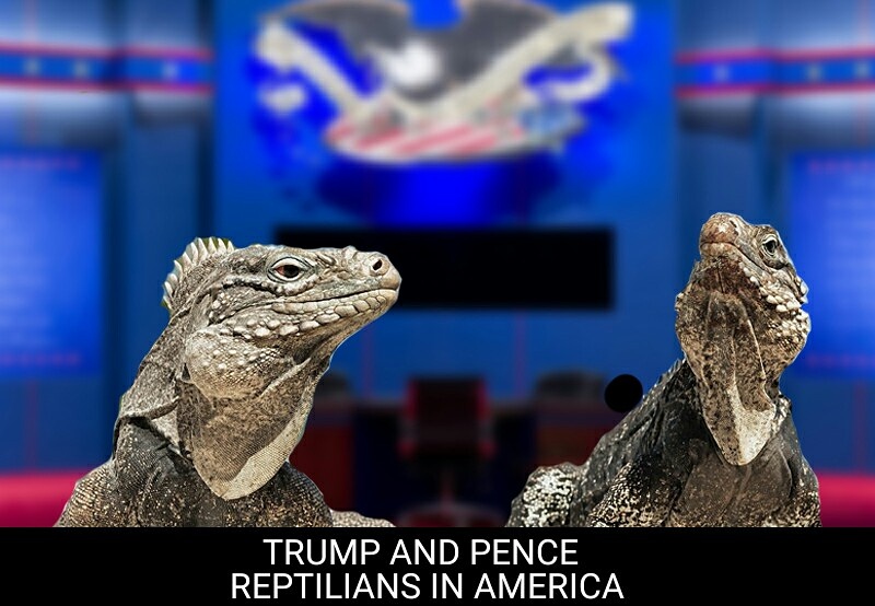 Lizard Trump is an alien conqueror