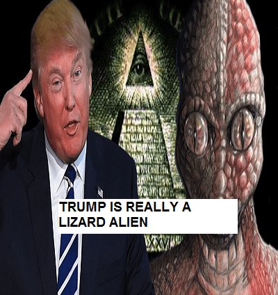 The Reptilian deception continues