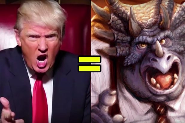 Donald is a prehistoric reptilian