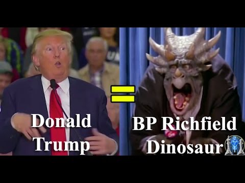 Donald is a prehistoric reptilian