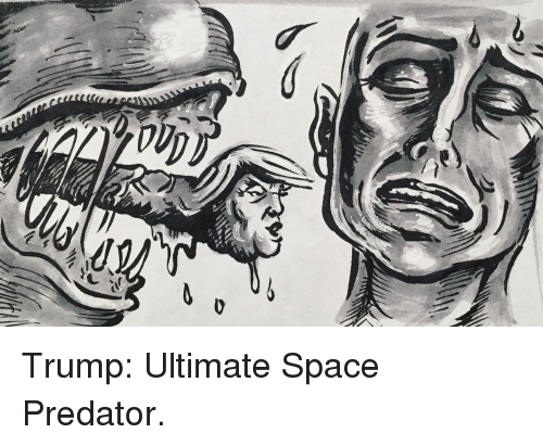 Evil space lizard trump Dump
