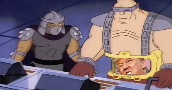 Trump is Krang