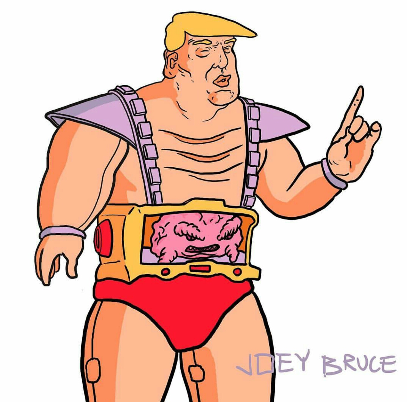 Trump is Krang