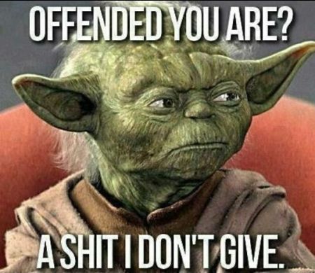 Another quote from Yoda