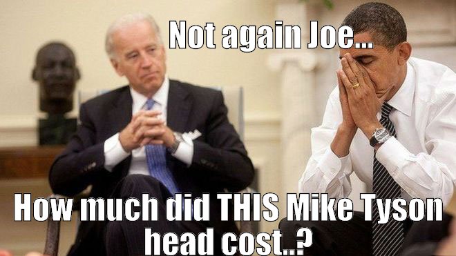 Not again Joe...