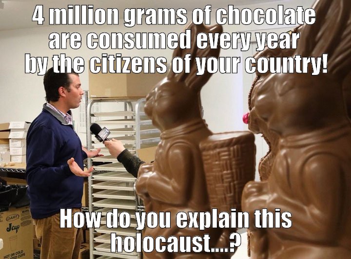 The chocolate rabbit holocaust!