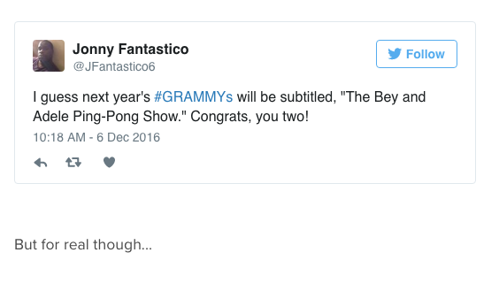 26 Funny Memes From The 2017 Grammys  