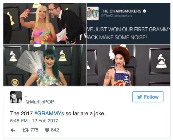 display advertising - The Chainsmokers Chainsmokers Ve Just Won Our First Grammy 1 Pack Make Some Noise! Ma y Pop The 2017 so far are a joke. t7 775 842