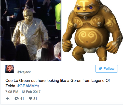 goron zelda - y Cee Lo Green out here looking a Goron from Legend Of Zelda. 7 41 81