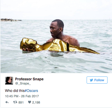 Top OSCARS 2017 Memes and Tweets