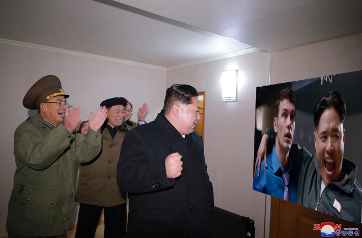 Kim watches The Interview for the first time. Loves James Franco!