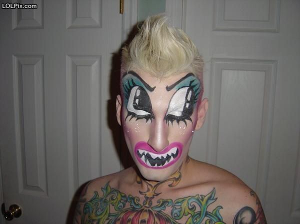 worst funny makeup - LOLPix.com
