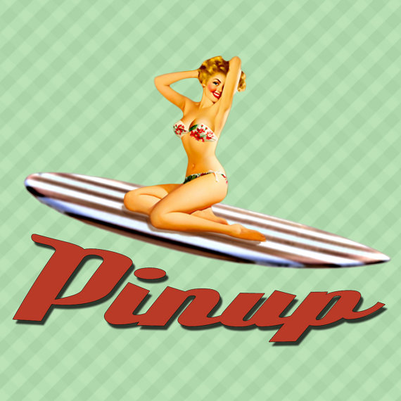 Endeuce's Lucky 13 pinups at the beach!