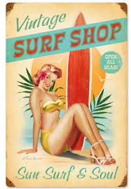 Endeuce's Lucky 13 pinups at the beach!