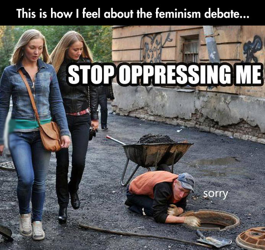 Feminism to make you cringe