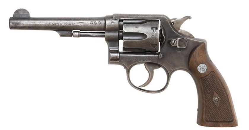 Smith & Wesson Model 10
Previously known as the “Smith & Wesson Military & Police,” over 6,000,000 Model 10s have been produced, making it the most popular centerfire revolver of the 20th Century.