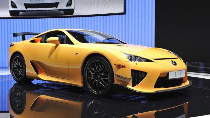Lexus LFA

The Lexus LFA is a two-seat luxury sports car and the second model in the F marque range of performance cars from Lexus, after the IS F. The Japanese automaker presented three concept versions, each introduced at the North American International Auto Show.