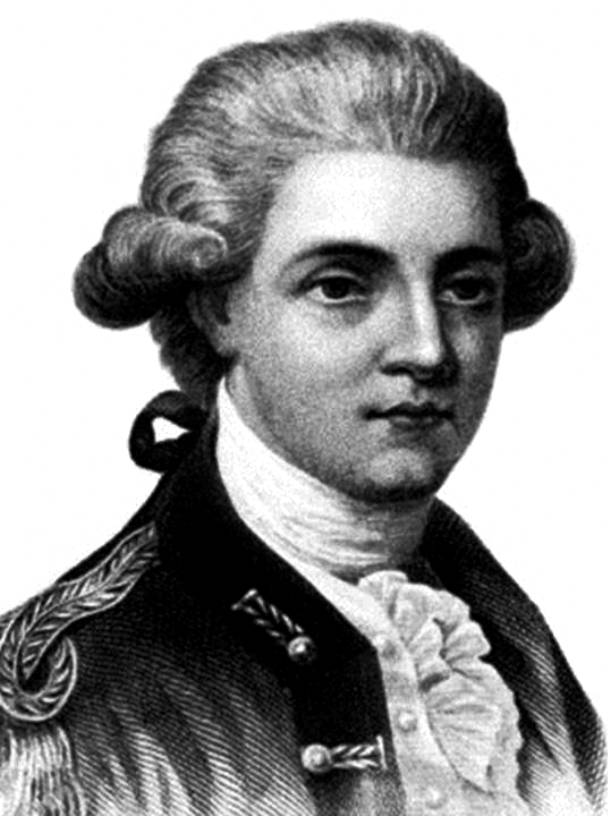 A British Army officer who was hanged in 1780 as a spy during the American War of independence, Andre was a favorite in colonial society during the British occupation in both Philadelphia and New York. He became adjutant-general with the rank of Major in 1778 and in the following year had contrived with American General Benedict Arnold, commander of West Point, to surrender it to the British for £20,000 so that New England would be cut off from the rest of the rebel colonies. He was found guilty of being behind enemy lines when he was caught traveling to New York using civilian clothes and a fake passport supplied by Arnold. Although he was well-liked by both sides he was hanged on October 2, 1780.