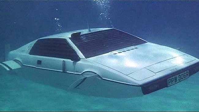 Amphibious car