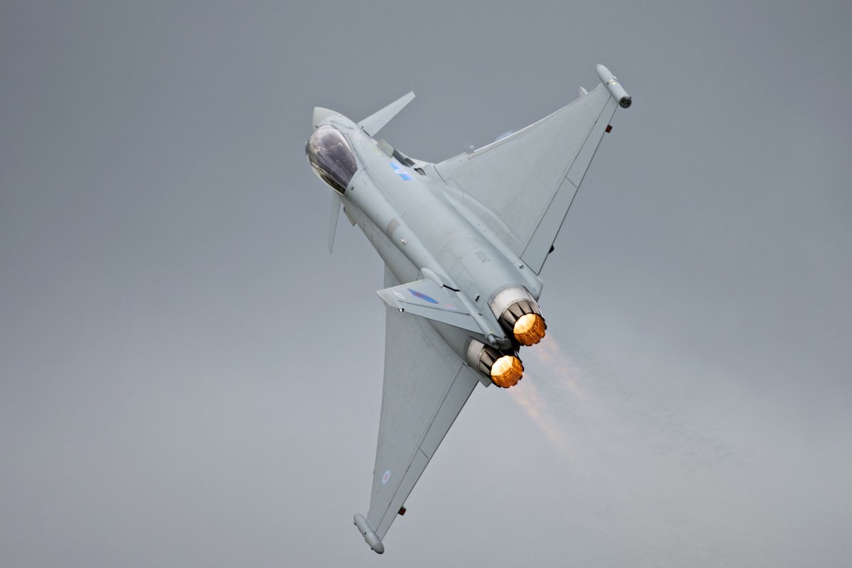 The Eurofighter Typhoon is arguably one of the best birds out right now, and is competing with the F-18 Super Hornet for sales around the world.