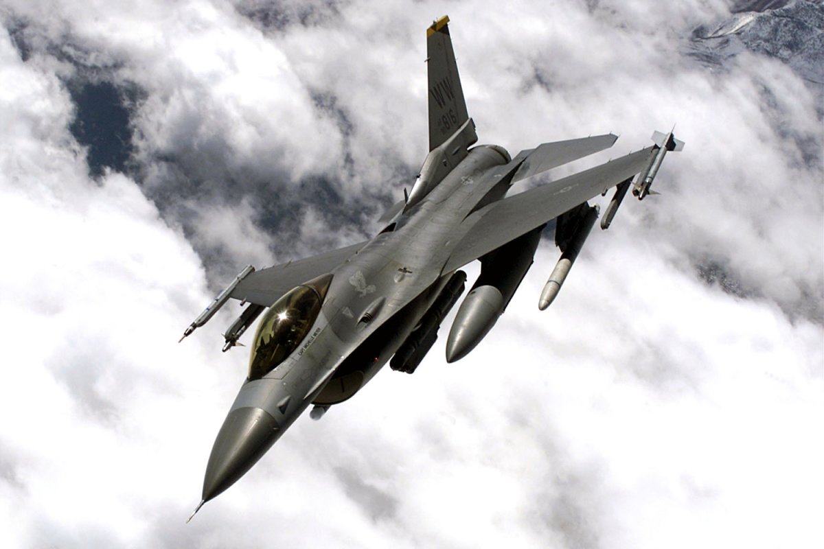 The F-16 is flown by more than 25 countries.