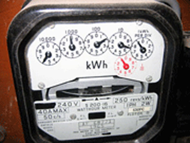 Read an electric meter
Possibly the most confusing thing you will ever do in your life.