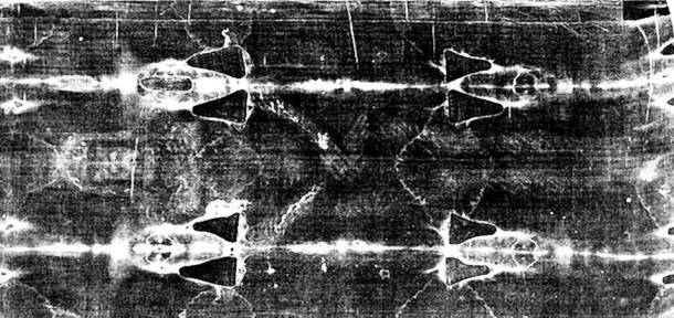 Shroud of Turin
The shroud containing an imprint of a human face has been one of the main focuses of Christian research, as many have suggested that the person’s face in the shroud could be Jesus Christ of Nazareth.