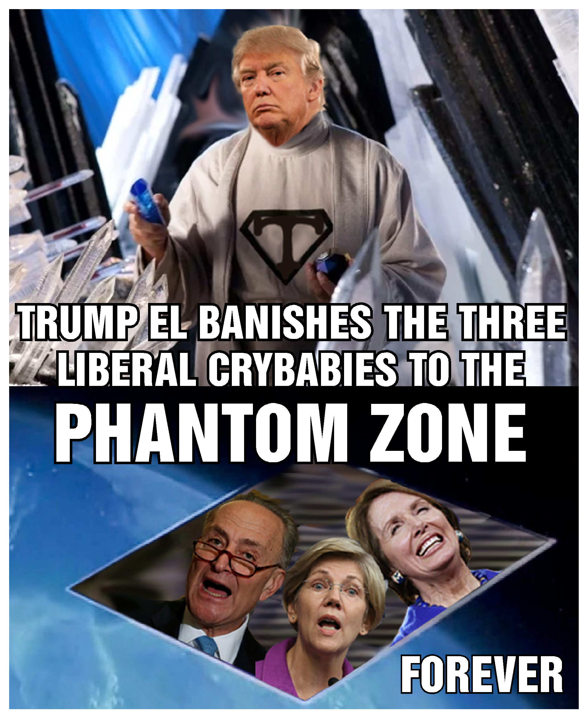 Banishing the 3 Crybabies to the Phantom Zone