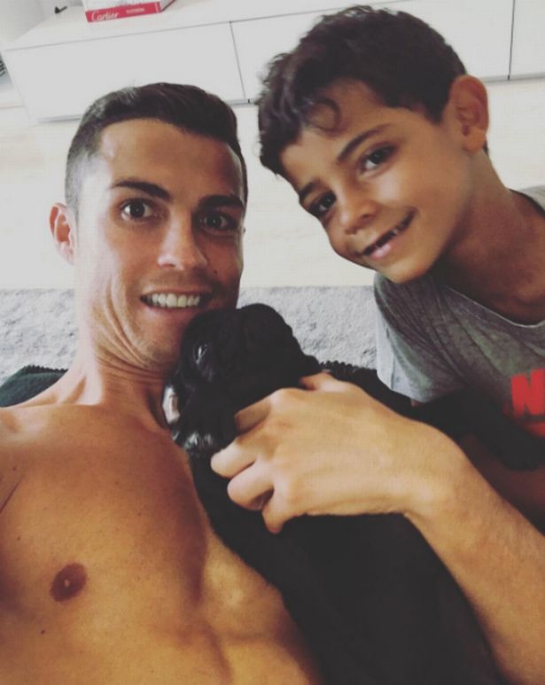 Cristiano has never revealed the identity of his son's mother