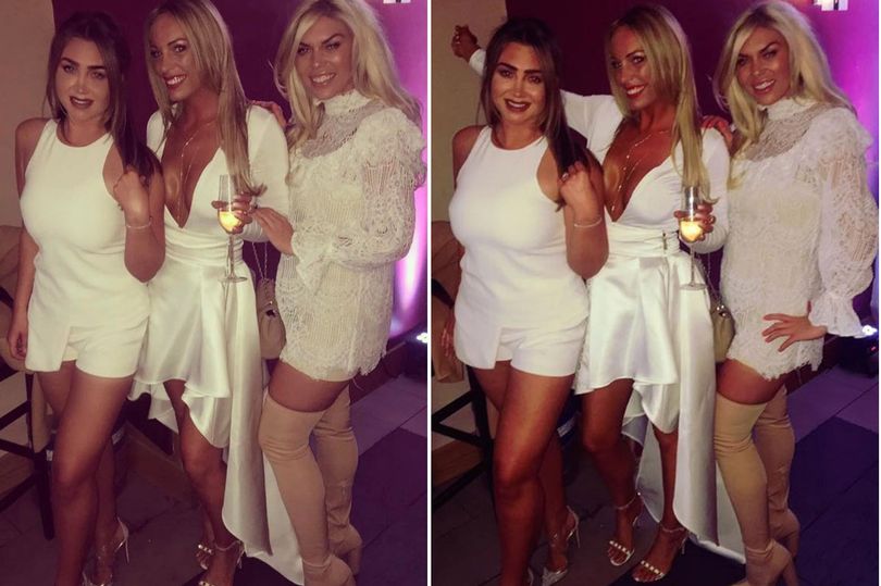 Lauren Goodger denies "laughable" accusation she Photoshopped recent picture with Frankie Essex