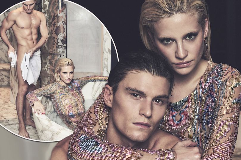 Pixie Lott and fiancé Oliver Cheshire STRIP off for steamy magazine shoot ahead of wedding