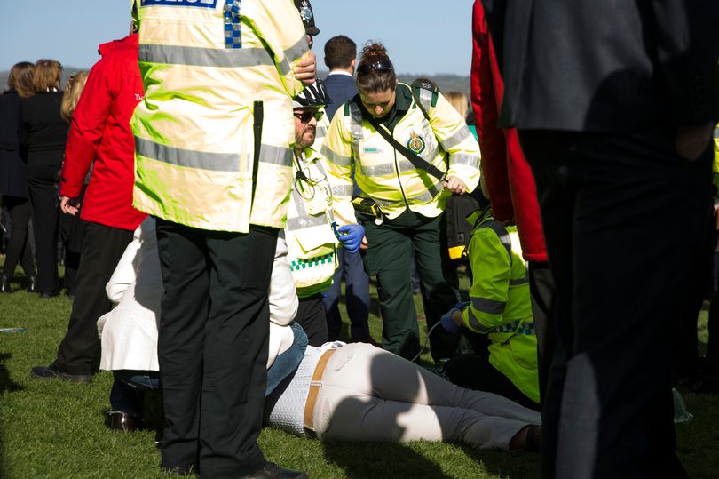 Cheltenham excitement all too much for racegoers on Ladies Day as reveller collapses at event